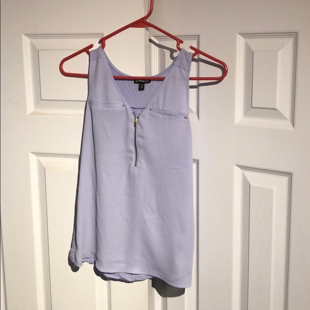 Express blouse lilac color size Xs